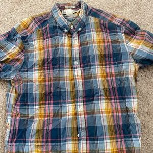 Short Sleeve Casual Button Down